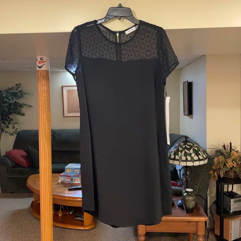 Calvin Klein black dress size 10